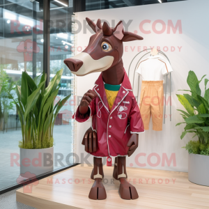 Kastanienbrauner Okapi...