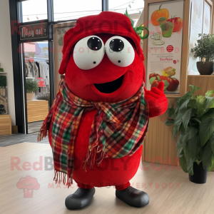 Red Pepper maskot kostume...