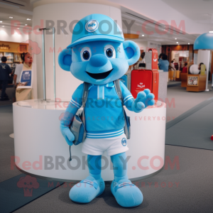 Sky Blue Armbånd maskot...