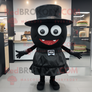 Black Burgers maskot...