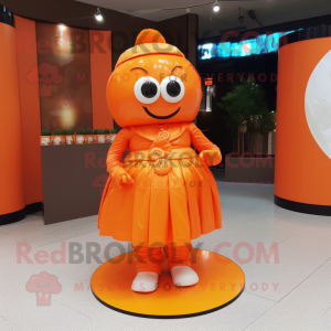 Orange Candy Box mascotte...