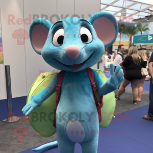 Cyan Ratatouille mascotte...