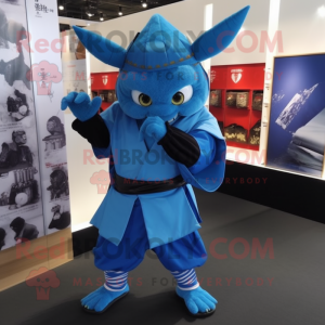 Blue Samurai mascotte...