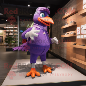 Purple Pigeon mascotte...