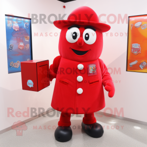 Red Candy Box mascotte...