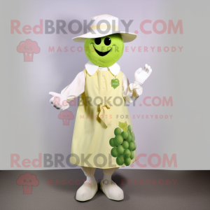 White Grape maskot kostume...