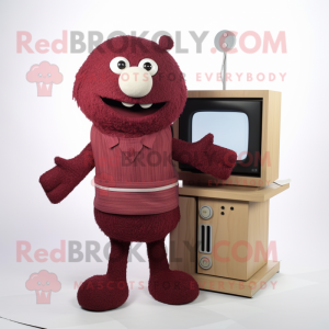 Maroon Television mascotte...