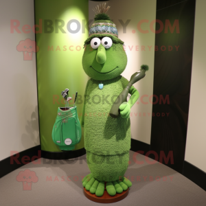 Olive Golf Bag maskot...