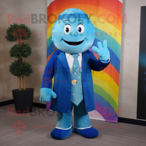 Blue Rainbow mascotte...