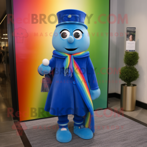 Blue Rainbow mascotte...