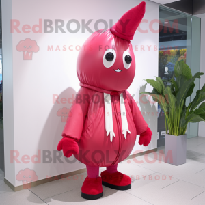 Red Radish maskot drakt...