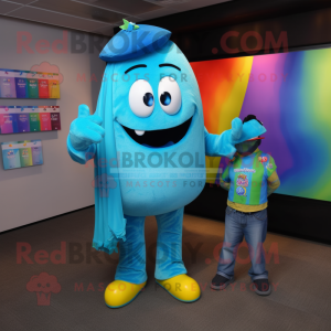 Cyan Rainbow mascotte...