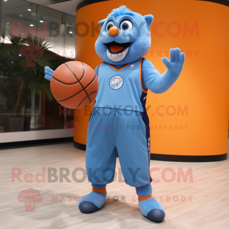 nan Basketball Ball mascot costume character dressed with a Joggers and Cummerbunds