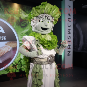 Sølv Caesar Salat maskot...