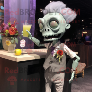 Gray Zombie mascotte...