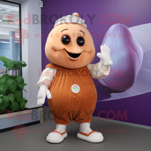Rust Turnip maskot kostume...