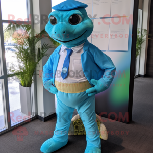 Cyan-Schildkröten...