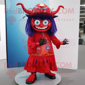  Demon mascotte kostuum...