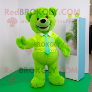 Lindgrüner Teddybär...