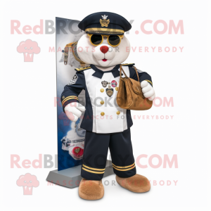 Navy Chief mascotte kostuum...