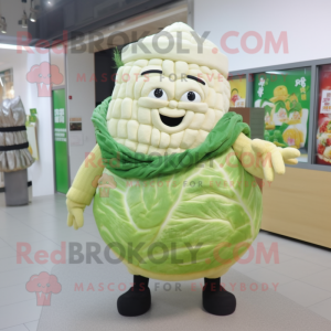 Cream Cabbage maskot...