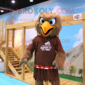 Brown Eagle mascotte...