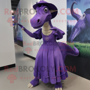 Lila Parasaurolophus...