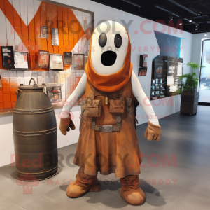 Rust Ghost mascotte kostuum...