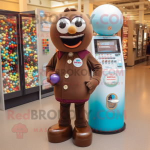 Brown Gumball Machine...