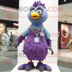 Purple Pigeon mascotte...