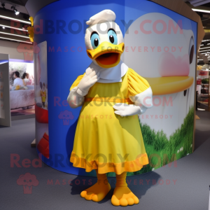  Duck maskot kostym...