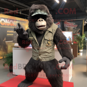 Postava maskota Gorilla...