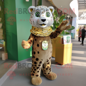 Olive Cheetah mascotte...