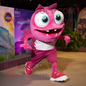 Magenta Piranha mascotte...