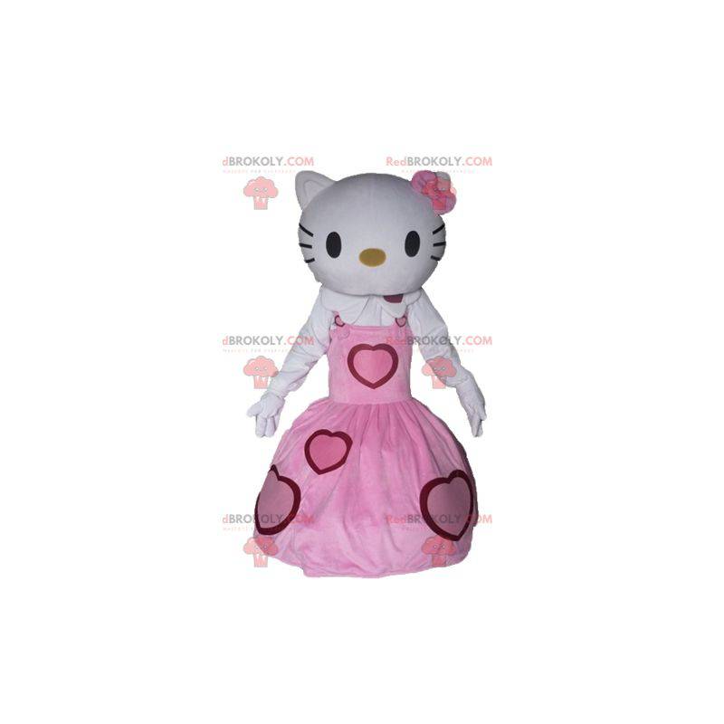 Hello Kitty mascot dressed in a pink dress - Our Sizes L (175-180CM)