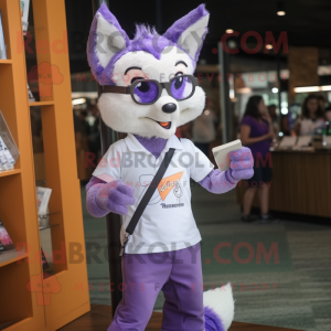 Lavender Fox mascotte...