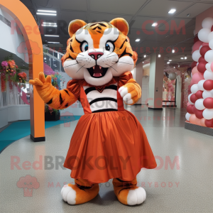 Rust Tiger maskot kostume...