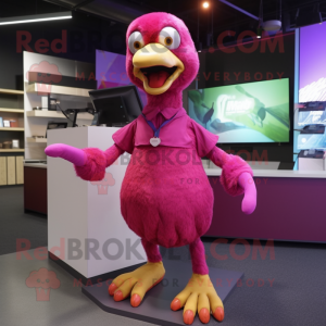 Magenta Dodo Bird disfraz...