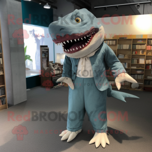 Postava maskota Megalodon...