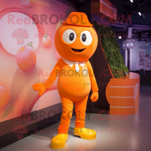 Orange Candy Box mascotte...