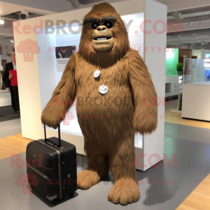 Postava maskota Sasquatch...