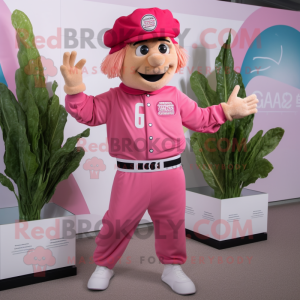 Pink Cæsar Salat maskot...