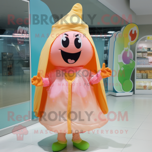 Peach Candy maskot kostym...