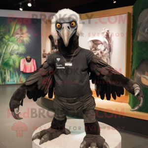 Black Vulture maskot drakt...