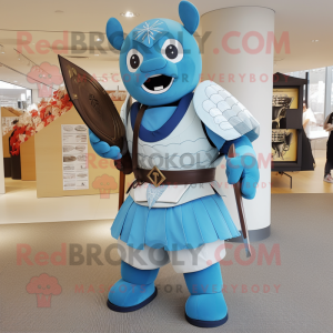 Sky Blue Samurai mascotte...