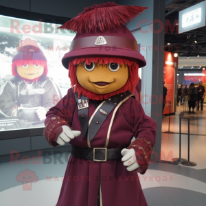 Maroon Samurai mascotte...