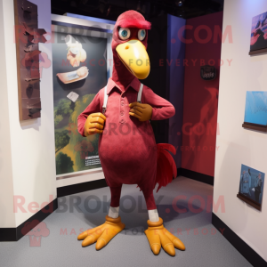 Maroon Dodo Bird w...