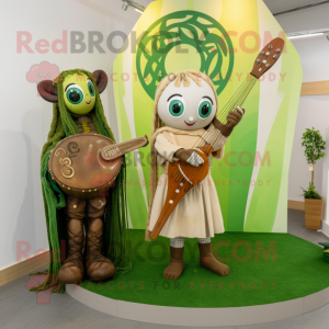 Personagem de mascote Olive...