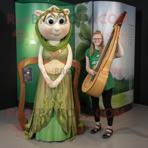 Personagem de mascote Olive...
