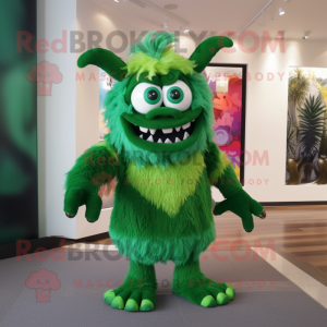 Forest Green Demon maskot...